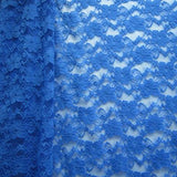 Premium Floral Stretch Lace Fabric