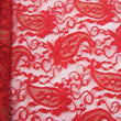 Stretch Paisley Lace Fabric