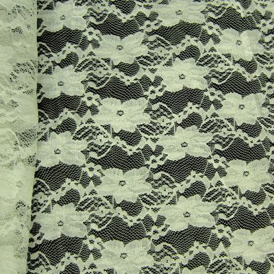 Premium Floral Pattern Stretch Lace Fabric