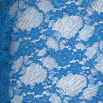 Premium Floral Pattern Stretch Lace Fabric