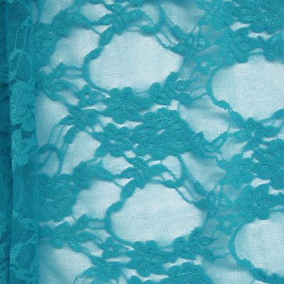 Premium Floral Pattern Stretch Lace Fabric