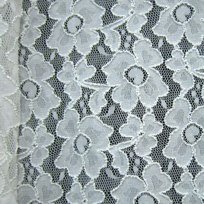 Premium Floral Pattern Stretch Lace Fabric