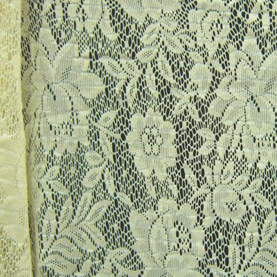 Premium Floral Pattern Stretch Lace Fabric