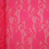 Stretch Floral Lace Fabric - YA-1415