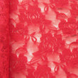 Premium Floral Pattern Stretch Lace Fabric