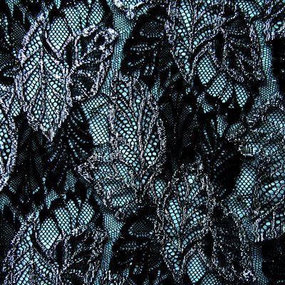 Premium Floral Pattern Stretch Lace Fabric