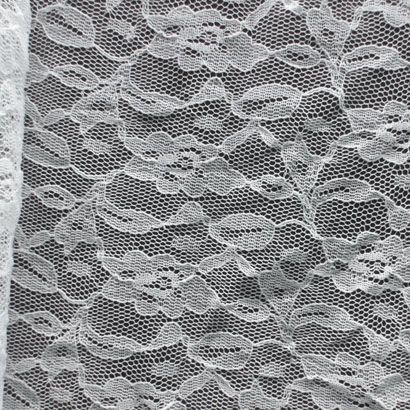 Premium Floral Pattern Stretch Lace Fabric