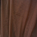 Chocolate Solid Nylon Mesh Fabric (Sheer Mesh)