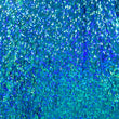 Holographic Shattered Glass Spandex Fabric with Metallic Geometric Pattern