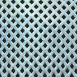 Metallic Punched Holes Spandex Fabric - Mirror Foil