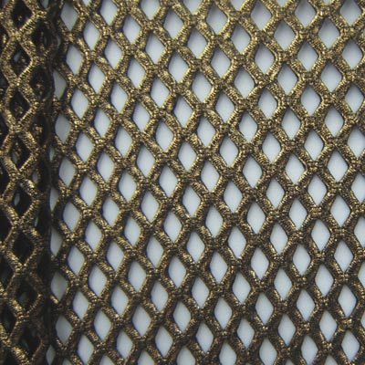 Metallic Cabaret Big Hole Net Fabrics