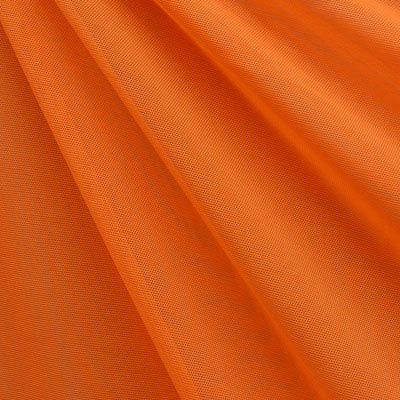 Paprika Solid Nylon Mesh Fabric (Sheer Mesh)