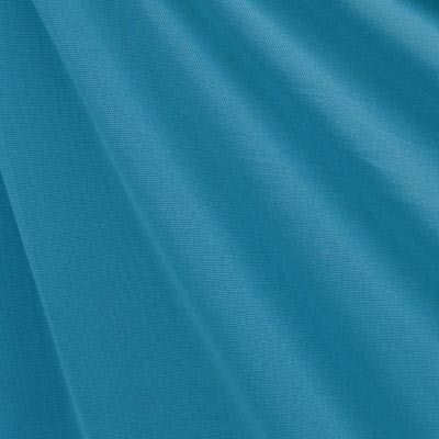 Peacock Blue Solid Nylon Mesh Fabric (Sheer Mesh)