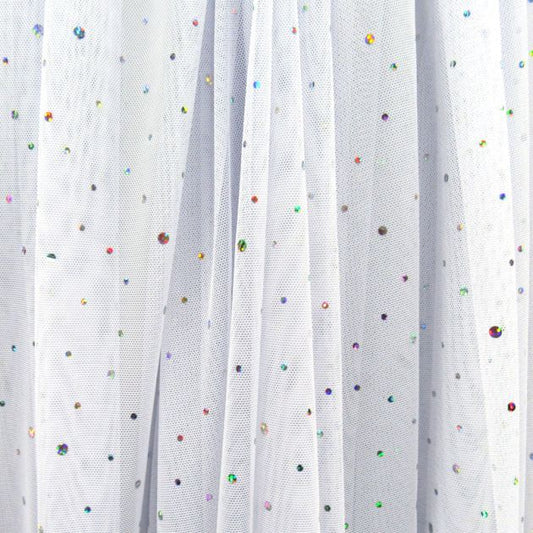 Premium Glitter Mesh Fabric for Apparel and Decor