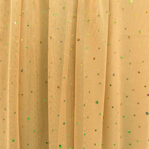 Premium Glitter Mesh Fabric for Apparel and Decor