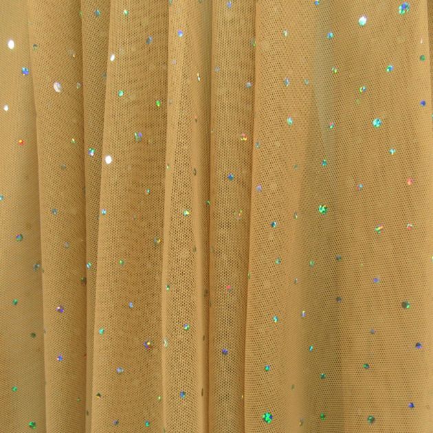 Premium Glitter Mesh Fabric for Apparel and Decor