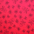 Premium Skull Print Mesh Fabric