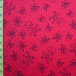 Premium Skull Print Mesh Fabric
