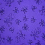 Premium Skull Print Mesh Fabric