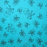 Premium Skull Print Mesh Fabric