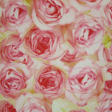 Premium Floral Print Mesh Fabric