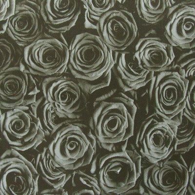 Premium Floral Print Mesh Fabric