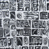 Premium Printed Mesh Fabric with Unique Geometric Patterns
