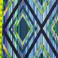 Rhombus Rhombus Shape Print Spandex Fabric