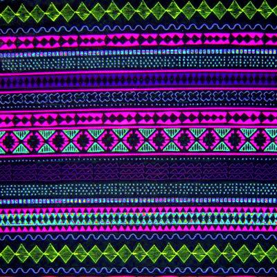 Aztec Pattern Geometric Print Cotton Throw Blanket