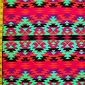 Aztec Pattern Geometric Print Cotton Throw Blanket