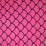 Fish Scale Print Spandex Fabric