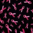 Fight For A Cure Print Spandex Fabric
