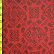 Bandana Print Spandex Fabric