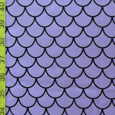 Fish Scale Print Spandex Fabric