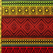Aztec Pattern Geometric Print Cotton Throw Blanket