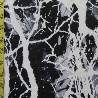 Abstract Geometric Printed Spandex Fabric