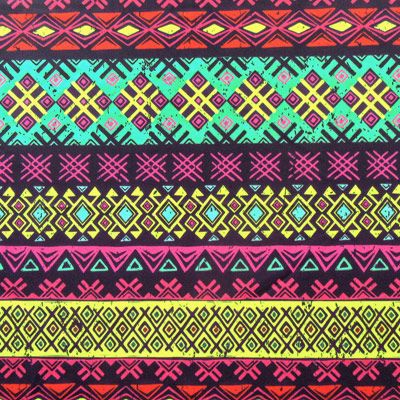 Aztec Pattern Geometric Print Cotton Throw Blanket