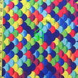 Fish Scale Print Spandex Fabric