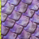 Fish Scale Print Spandex Fabric