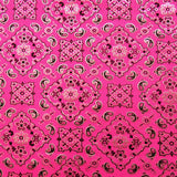 Metallic Bandana Spandex Fabric