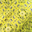 Metallic Bandana Spandex Fabric