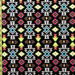 Aztec Pattern Geometric Print Cotton Throw Blanket