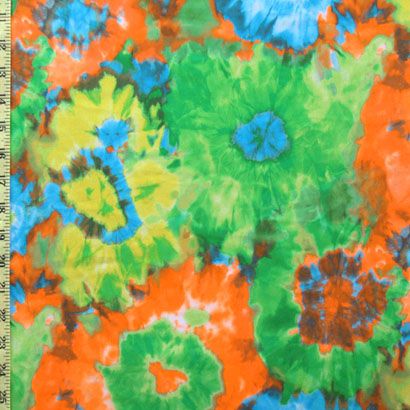 Tie Dyed