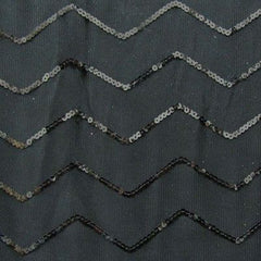 Sequins on Mesh