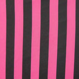 Premium Geometric Stripe Pattern on Breathable Mesh Fabric